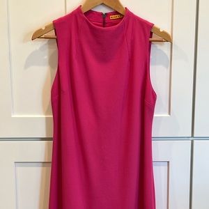 Alice and Olivia hot pink dress